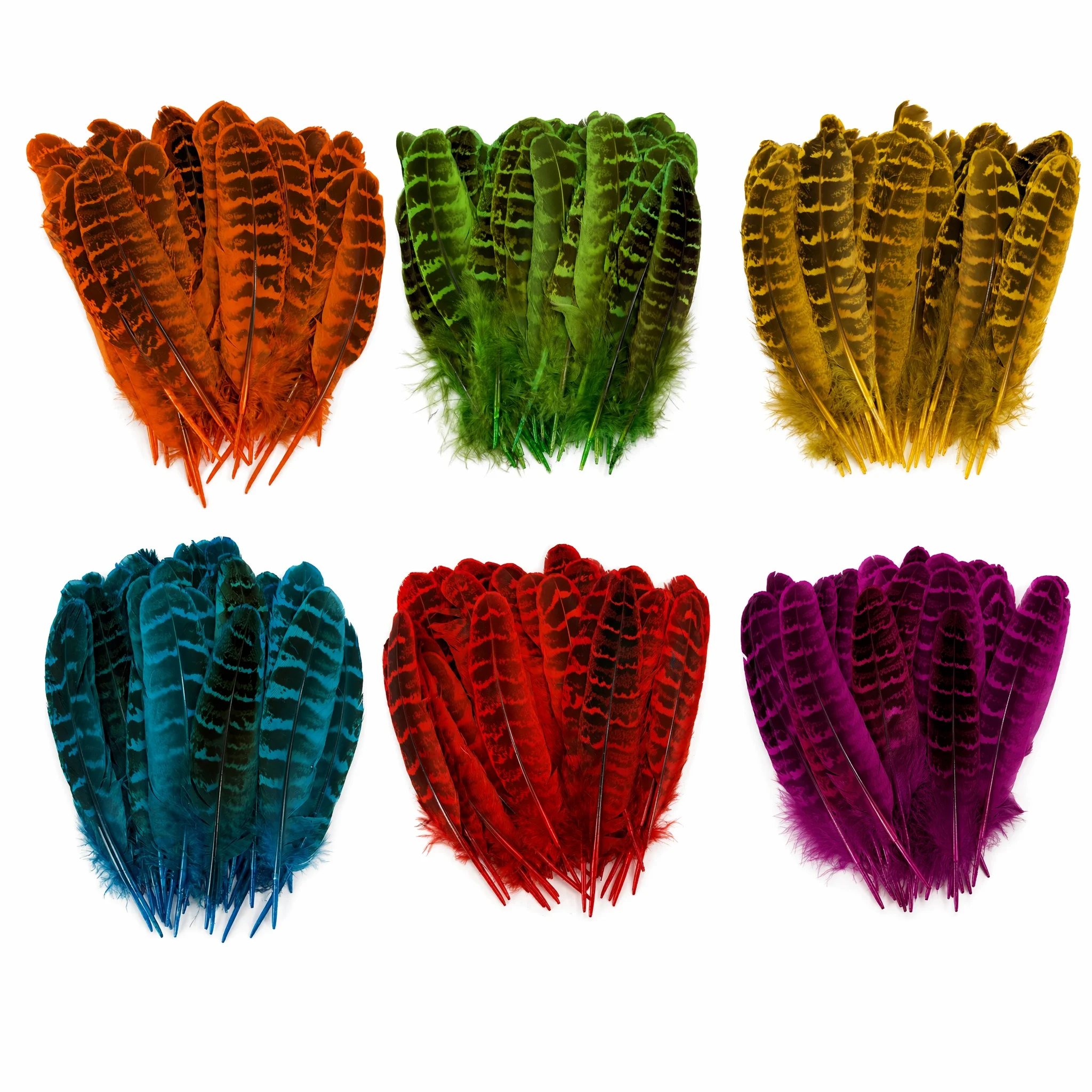 Natural Female Pheasant Feathers 10-15cm Dyed Colorful Feather Plumes DIY Handmade Crafts Stage Costume Decoration Accessories