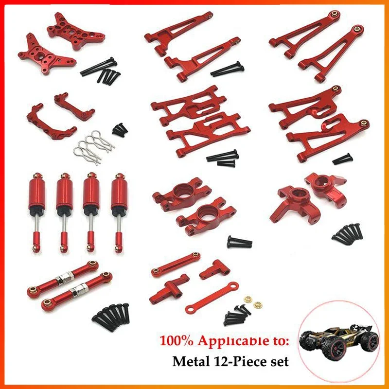 14210 14209 1/14 MJX Hyper Go ترقية أجزاء معدنية مكون التوجيه الأمامي لسيارة Rc ملحقات ألومنيوم باستخدام الحاسب الآلي ملحقات السيارة #6