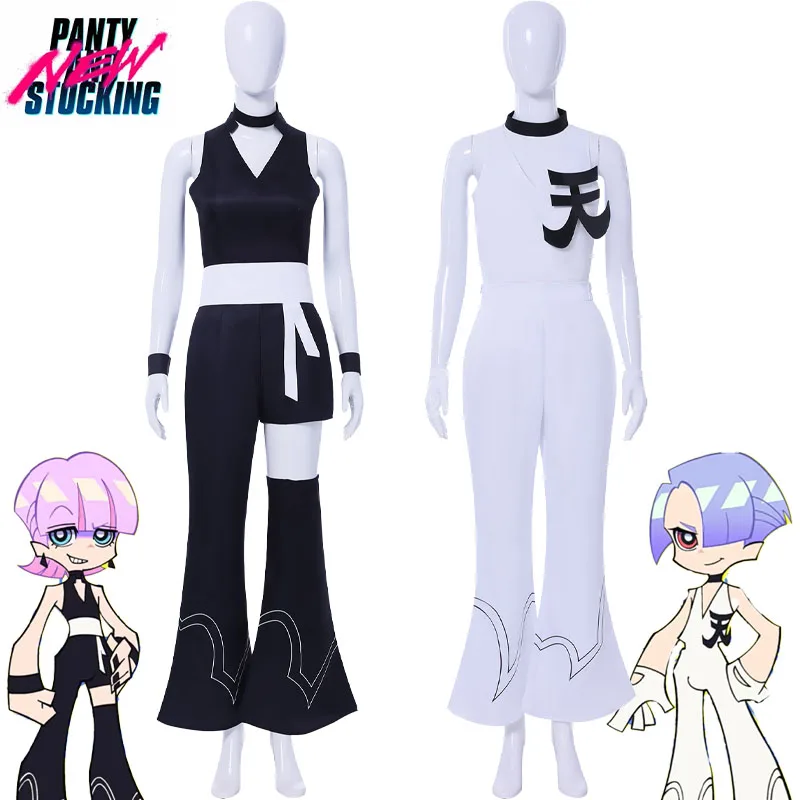 

Anime NEW Panty & Stocking POLYESTER Cosplay Costume POLYURETHANE Cosplay Angel Cosplay Halloween Carnival Role Play Uniform