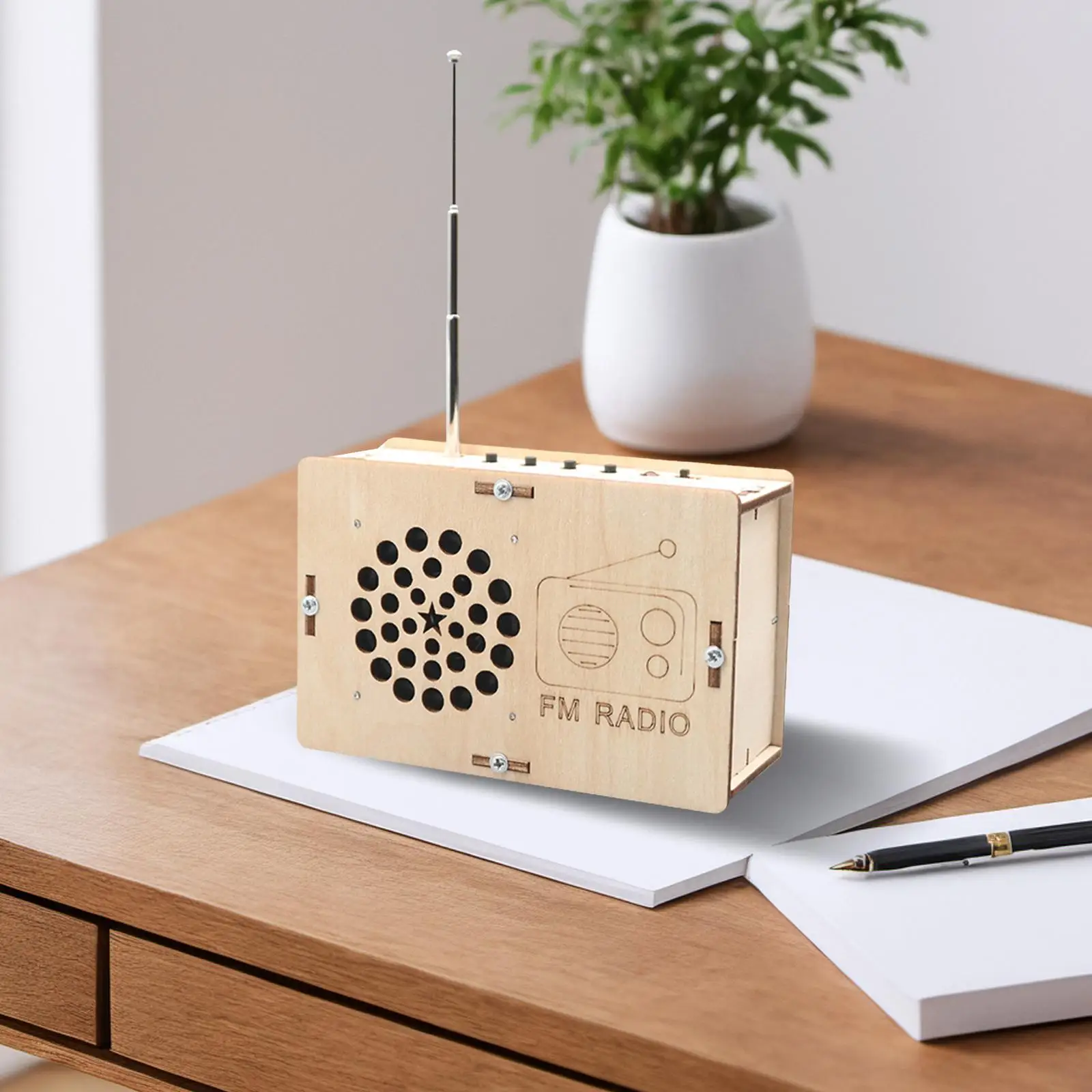 Diy Radio Modelbouwset 3d Puzzel Wetenschapsprojectmodel Voor Jongensmeisjes