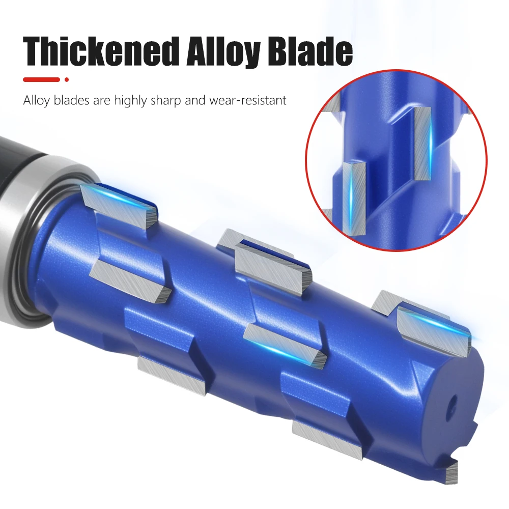 AURWOF 1pc Industrial Quality 1/2' Shank Spiral Flush Trim Router Bits Woodworking I13014B1949BL