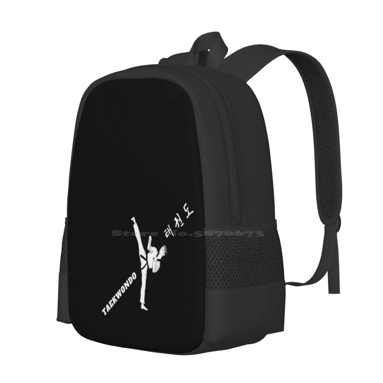 Taekwondo Men Hot Sale Backpack Fashion Bags Taekwondo Tae Kwon Do Tae Kwondo Kids Martial Arts Sport Kick Toddler Women Girls