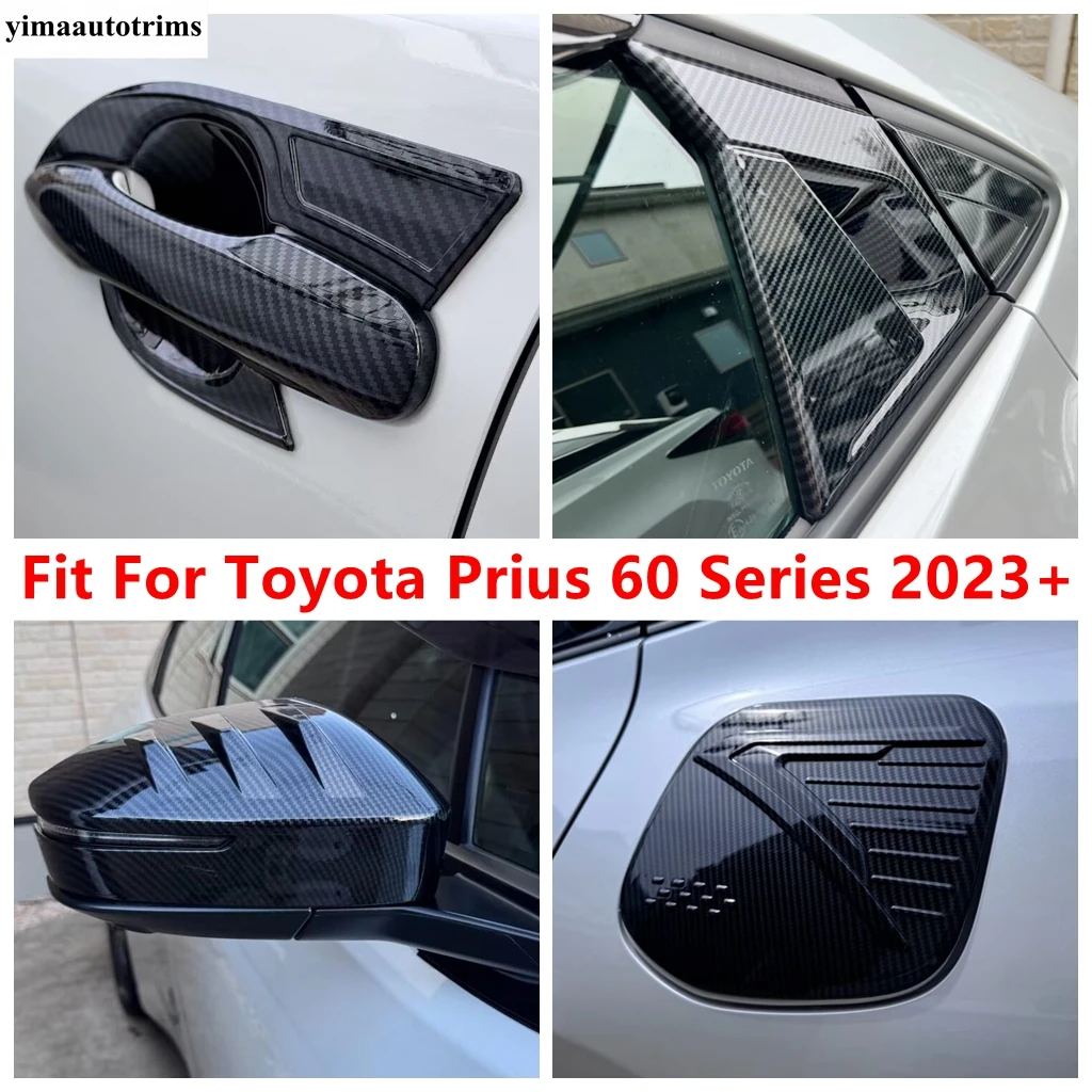 

Rear Window Shutter / Rearview Mirror / Door Handle / Fuel Tank Cover Trim Accessories For Toyota Prius 60 Series 2023 2024 2025