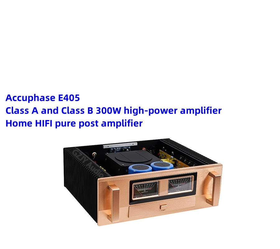 

Replica Accuphase E405 Class AB 300W*2 Power Amplifier Pure Post Amplifier,MJL21193/MJL21194, 2SK170/2SJ74