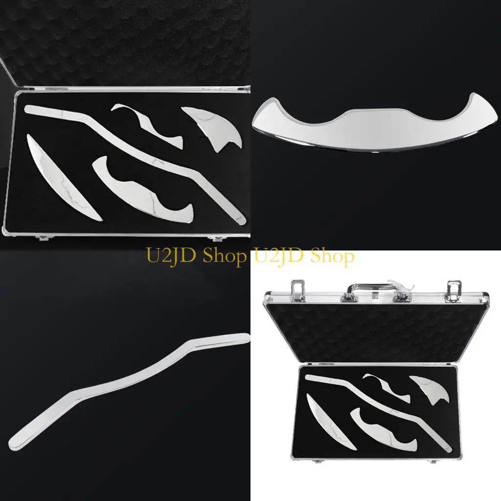 U2JD Scraping Massage Tool,Muscle Scraper Massage Tool for Soft Tissue Mobilization Therapy and Deep Tissue Muscle Scraping