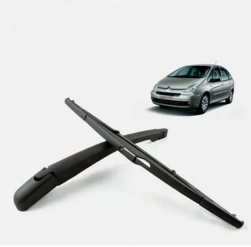 2PCS Car Accessories Peugeot 307 Hatchback Rear Windshield Wiper Arm and Wiper Blade 35 Cm 14 in  2001-2008