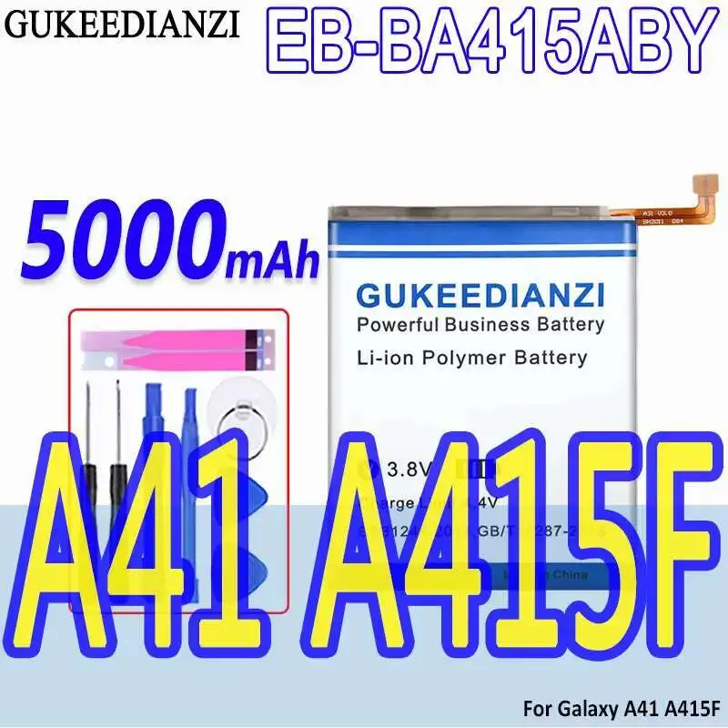 

EB-BA415ABY High Compatibility For Samsung Galaxy A41 A415 A415F Mobile Phone Battery 5000Mah