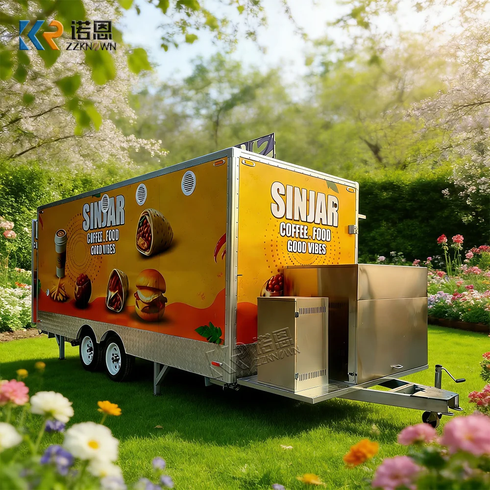 

Мобильный фудтрак-кафе, полностью оборудованный, для кейтеринга и продажи еды