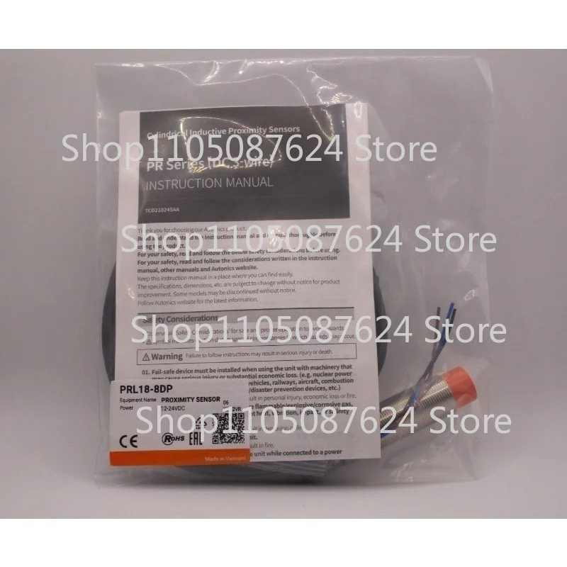 SS    PRL18-8DP Genuine  For  AUTONICS Proximity Inductive Sensor FAST SHIPPING