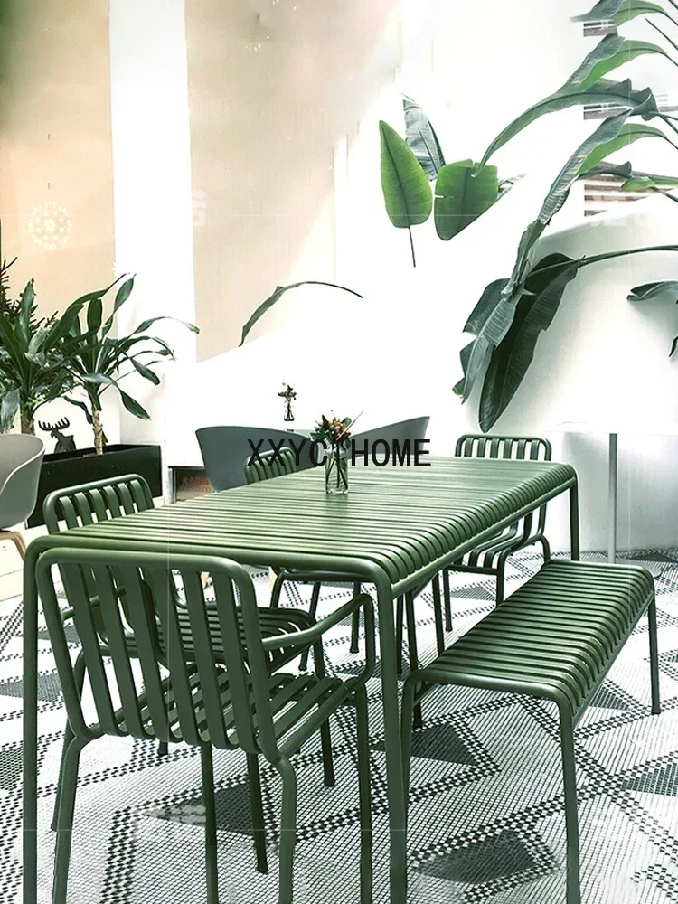 

Outdoor terrace, leisure table, outdoor restaurant table and chair, dining table and chair combination