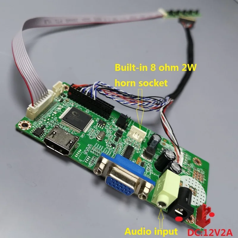 Zestaw modułu wyświetlacza IPS o przekątnej 10,1 cala i pełnym kącie widzenia HDVGA1280X800