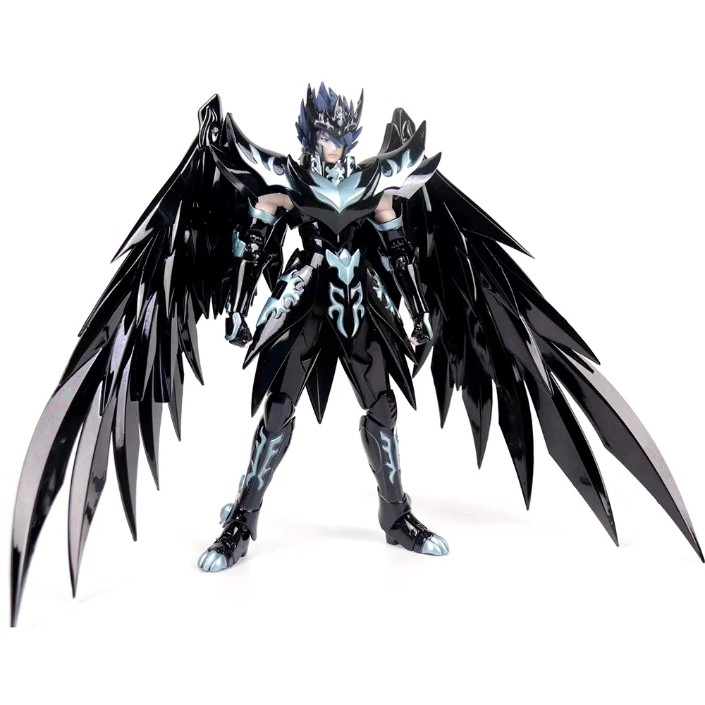 ST Saint Seiya Myth Cloth EXM Black Phoenix Bennu Kagaho Hades Specters Surplice THE LOST CANVAS Knights of Zodiac Figures Model