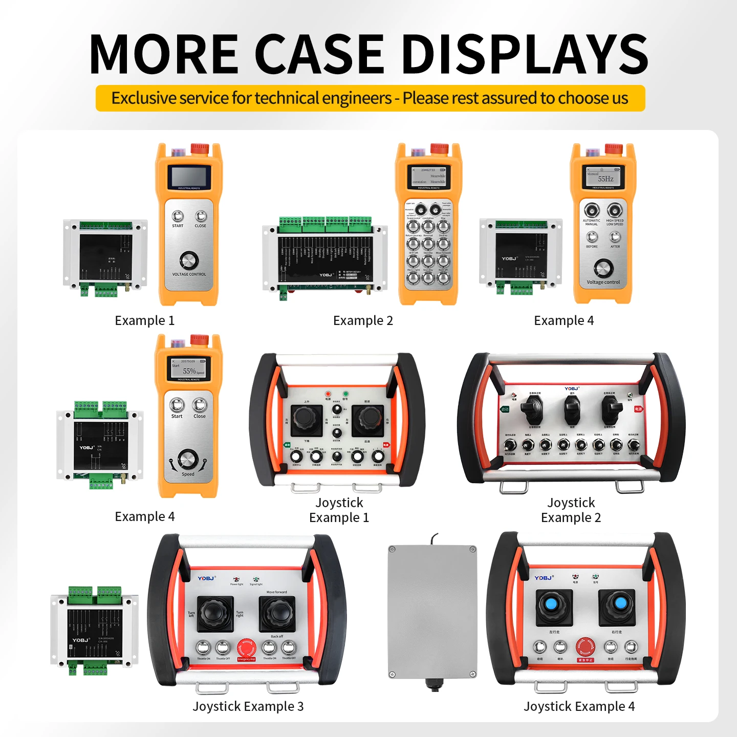YDBJ ODMManufacturer Overhead Crane Radio Industrial Remote Control view 4