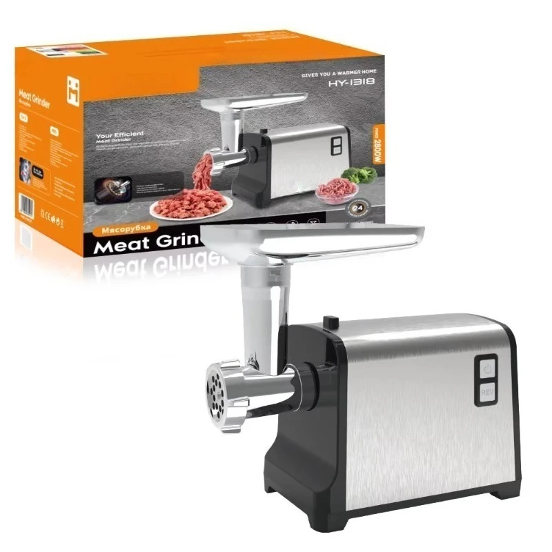

Fully Automatic Stainless Steel Electric Meat Mincer Multifunctional Household Sausage Stuffer Grinder Meat Grinders Slicers