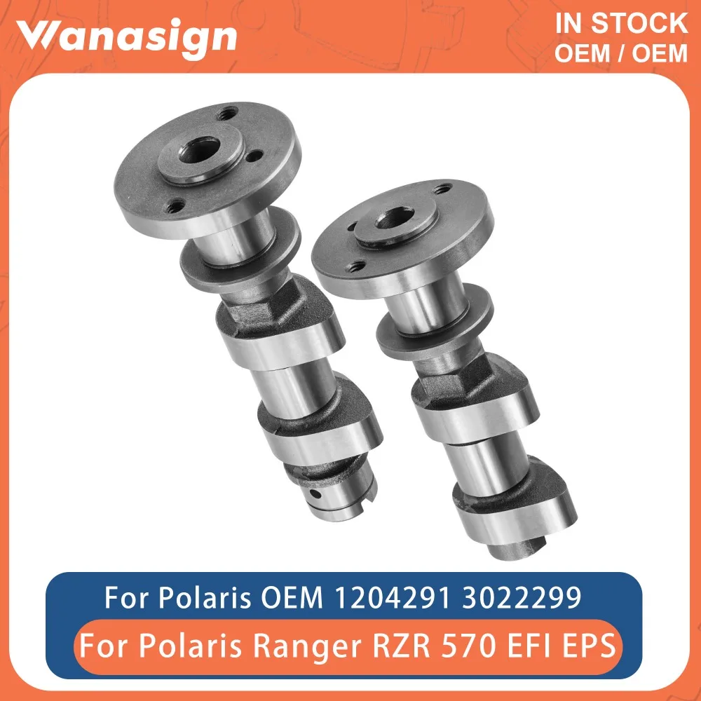 

Комплект впускного и выпускного распределительного вала двигателя мотоцикла в сборе для Polaris Ranger RZR Sportsman 570 EFI EPS EBS X2 12-25 1204291 3022299