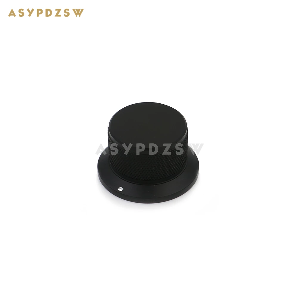 

1 PCS 44*34*25mm Amplifier Volume potentiometer Aluminum knob Knurled Silver/Black/Golden (Optional)