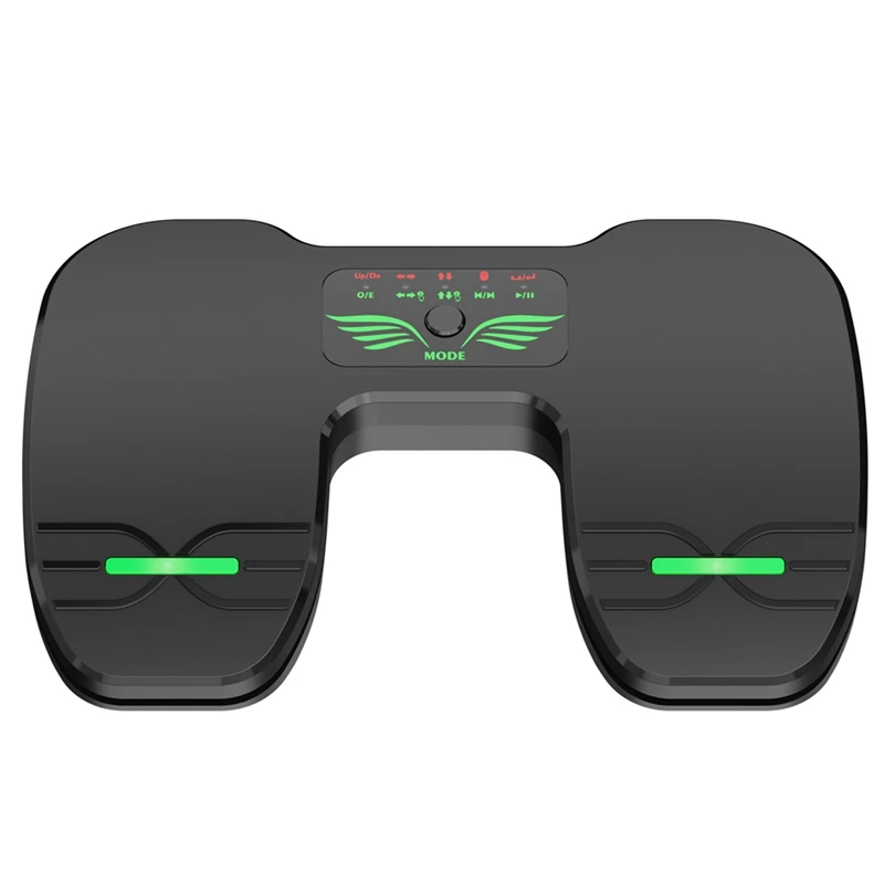 

Wireless Foot Pedal Double Switch Music Page Turner Silent Foot Pedal For Tablets Smartphones Rechargeable Anti-Skid