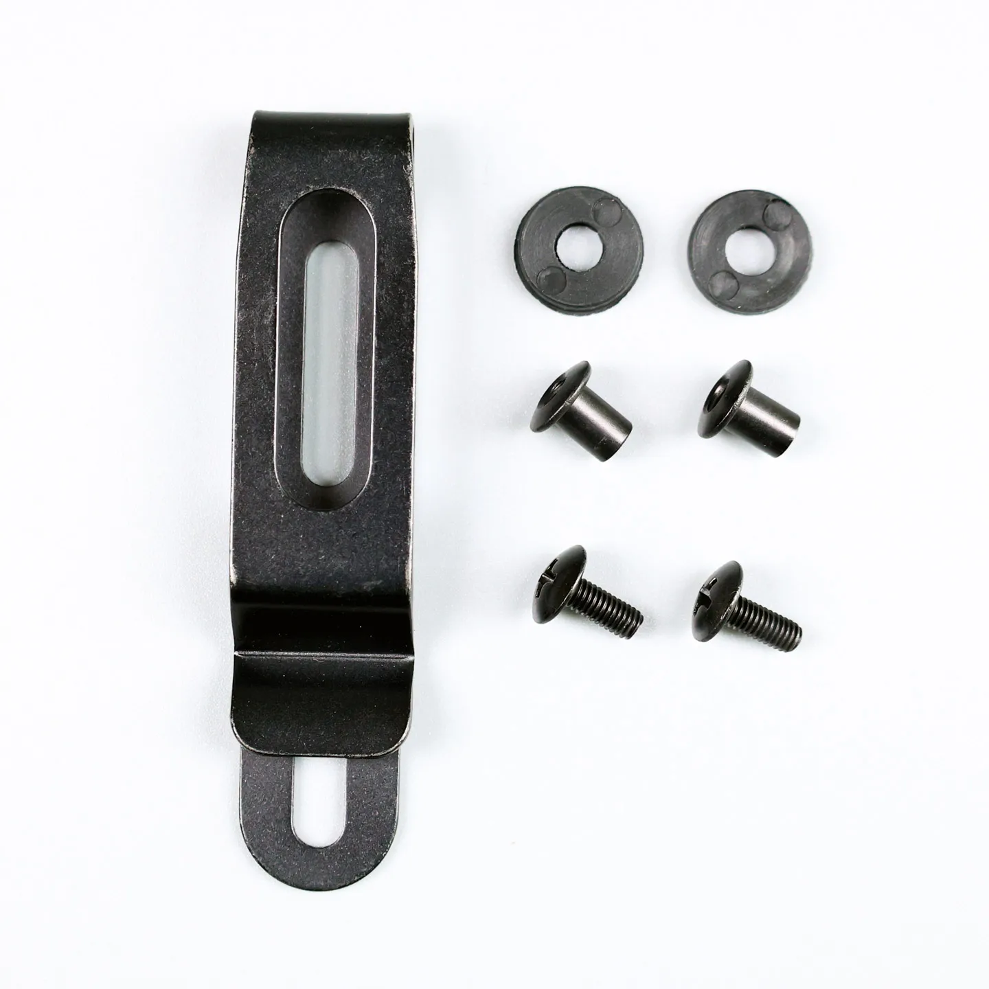 Kydex Gürtelclip Professioneller 420 Edelstahl Kydex Scheidenclip mit Schrauben für IWB Holster Zubehör Scheide – Detail 1