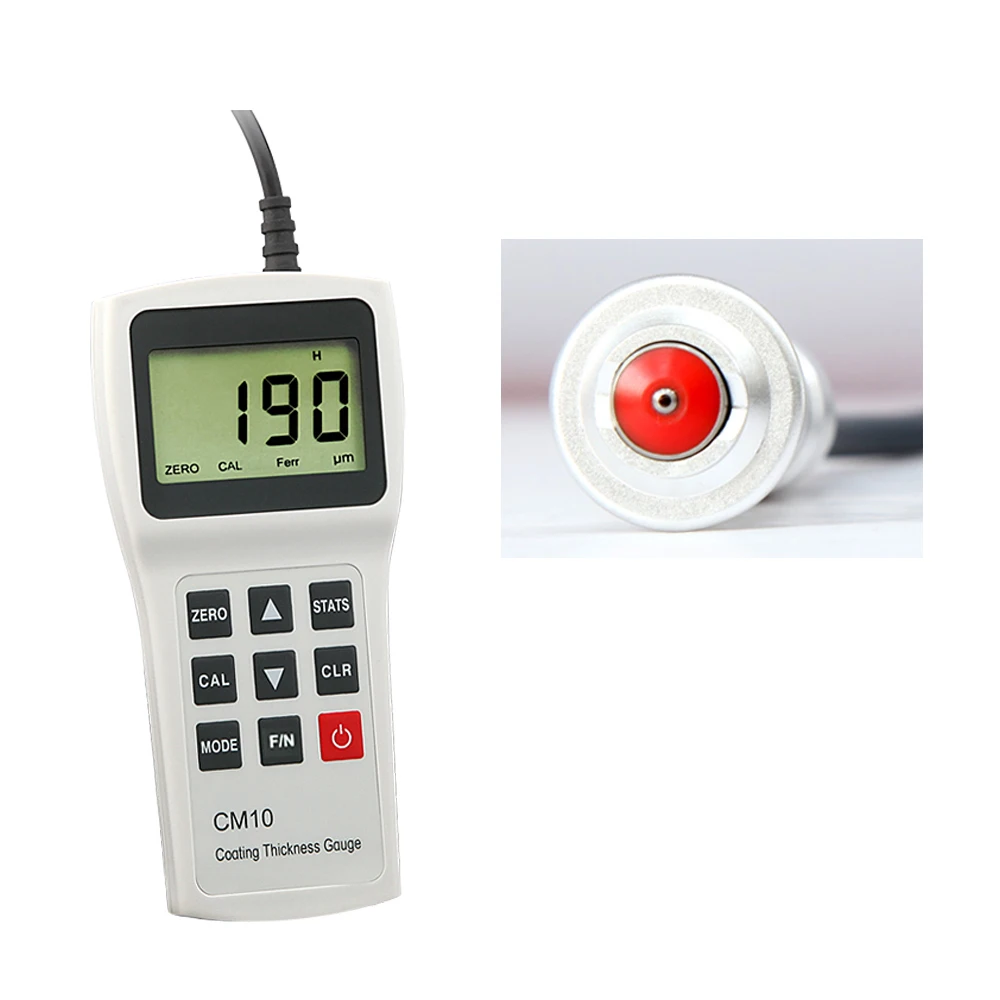 Coating Thickness Gauge DFT Meter For 1500 Microns