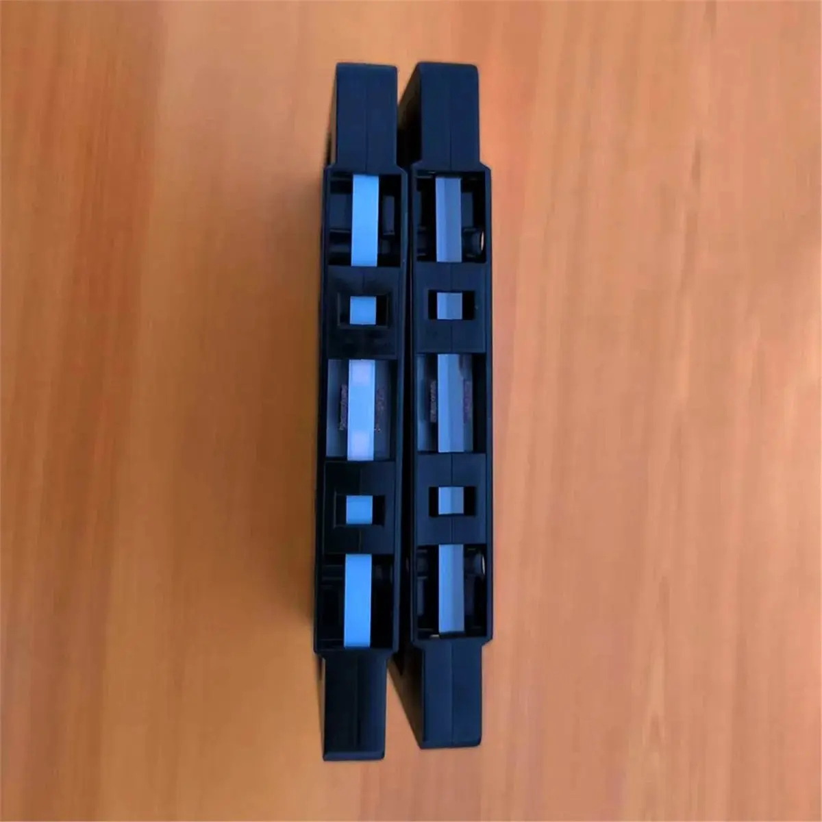 Retro 50 Min Hollow Out Small Opening Cassette Tape Blank Recording Tape Handmade Reel to Reel Cassette Tapes White Blue