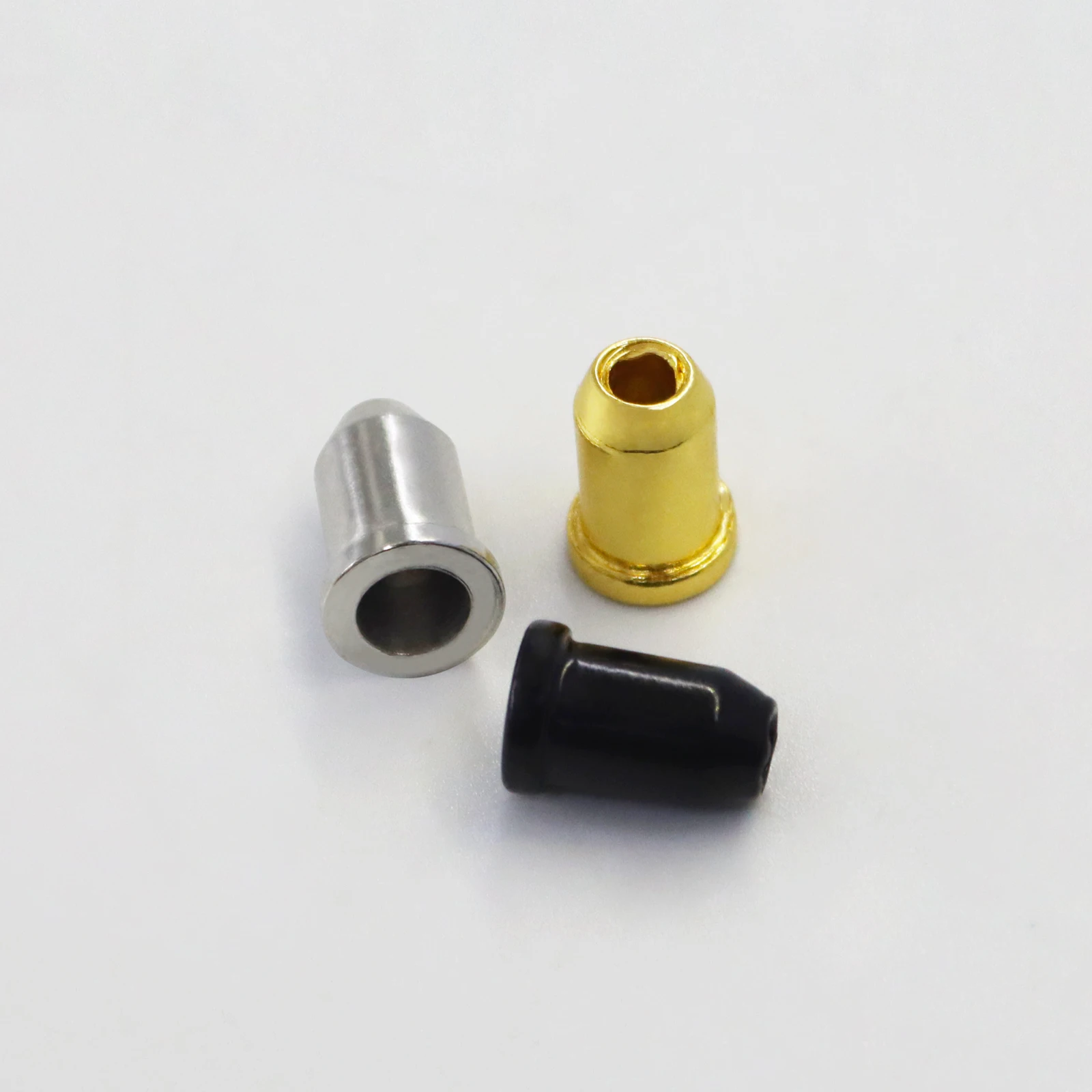 PHRILAMSet of 7 Steel String Through Body 8mm String-Thru Ferrules Mount Bushing Compatible with American TL  Electric Guitars