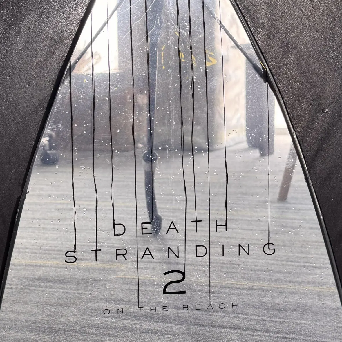 Death Stranding Limited Edition Transparent Spliced Long Handle Umbrella Creative Weather-Resistant Gift Umbrella
