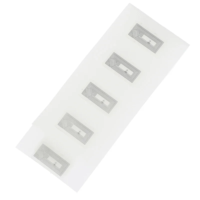 100 個 Ntag213 ステッカー変更可能なラベルタグ RFID タグブロック 0 書き換え可能 13.56Mhz NFC チップウェットインレイ近接カード ﻿