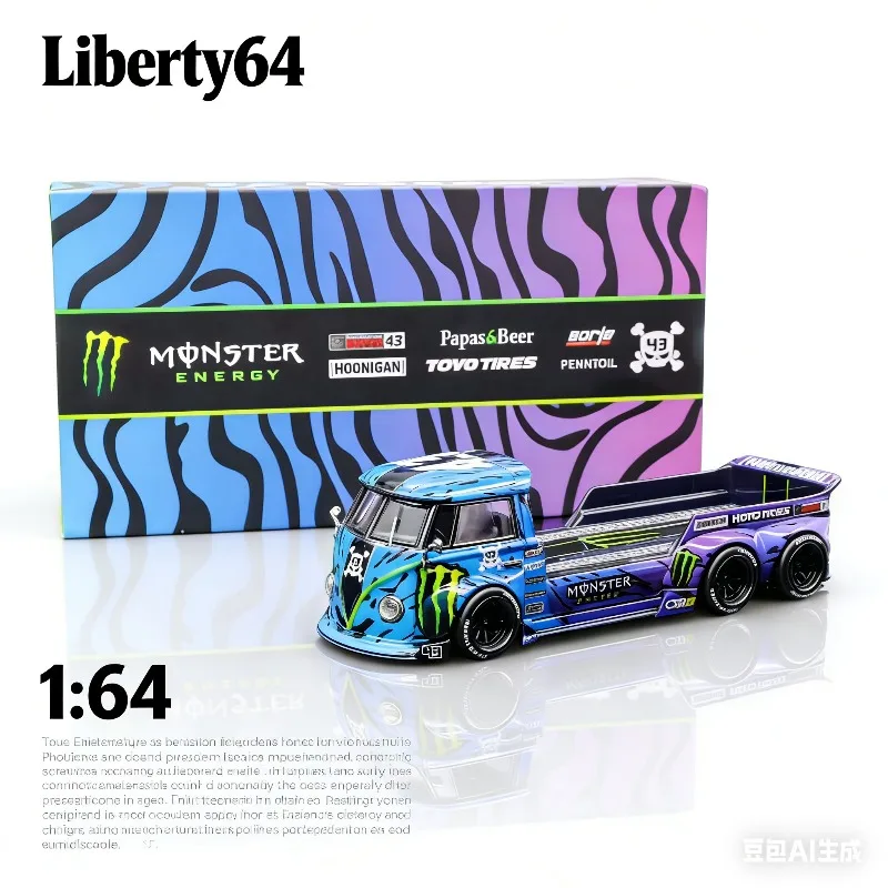 

Liberty64 1:64 VW T1 Tow Towing Truck Model with Claw Finish, Cast Alloy Simulation, Toy for Boys, Adult Collection Piece.