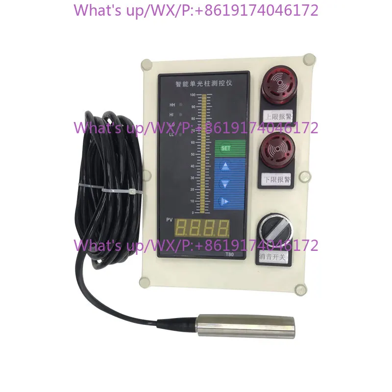 

Intelligent single light column measuring and controlling instrument, loop liquid level display instrument T80 4-20mA