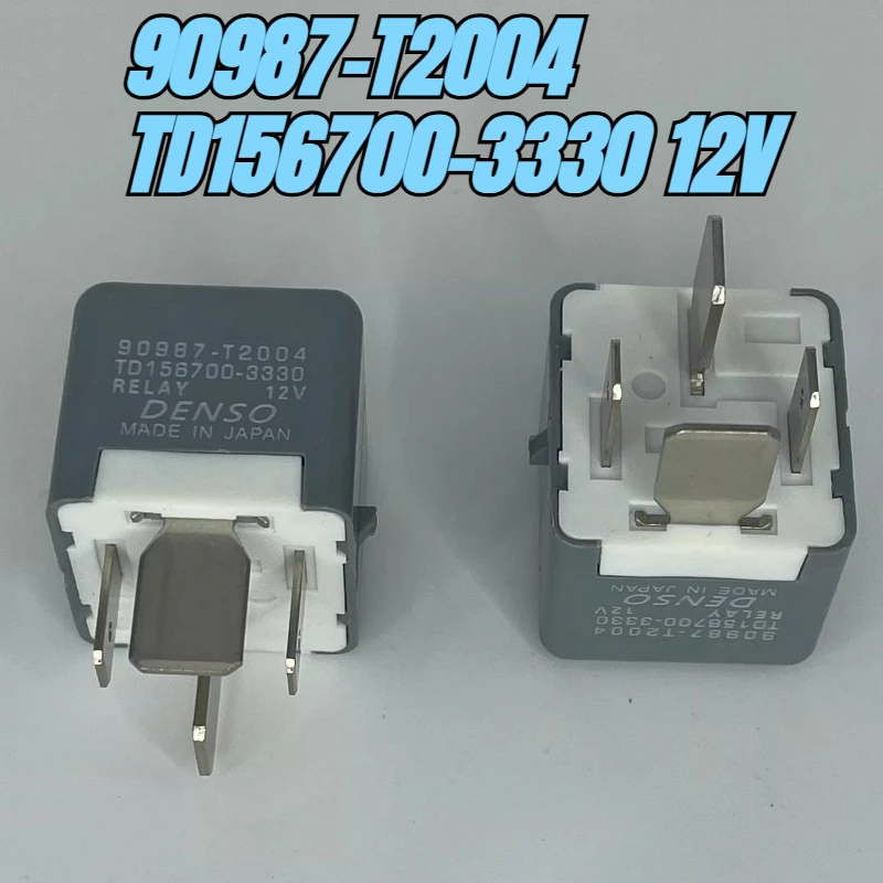 （Brand New）1pcs/lot 100% original genuine relay:90987-T2004 TD156700-3330 12V 4pins High power automotive relays
