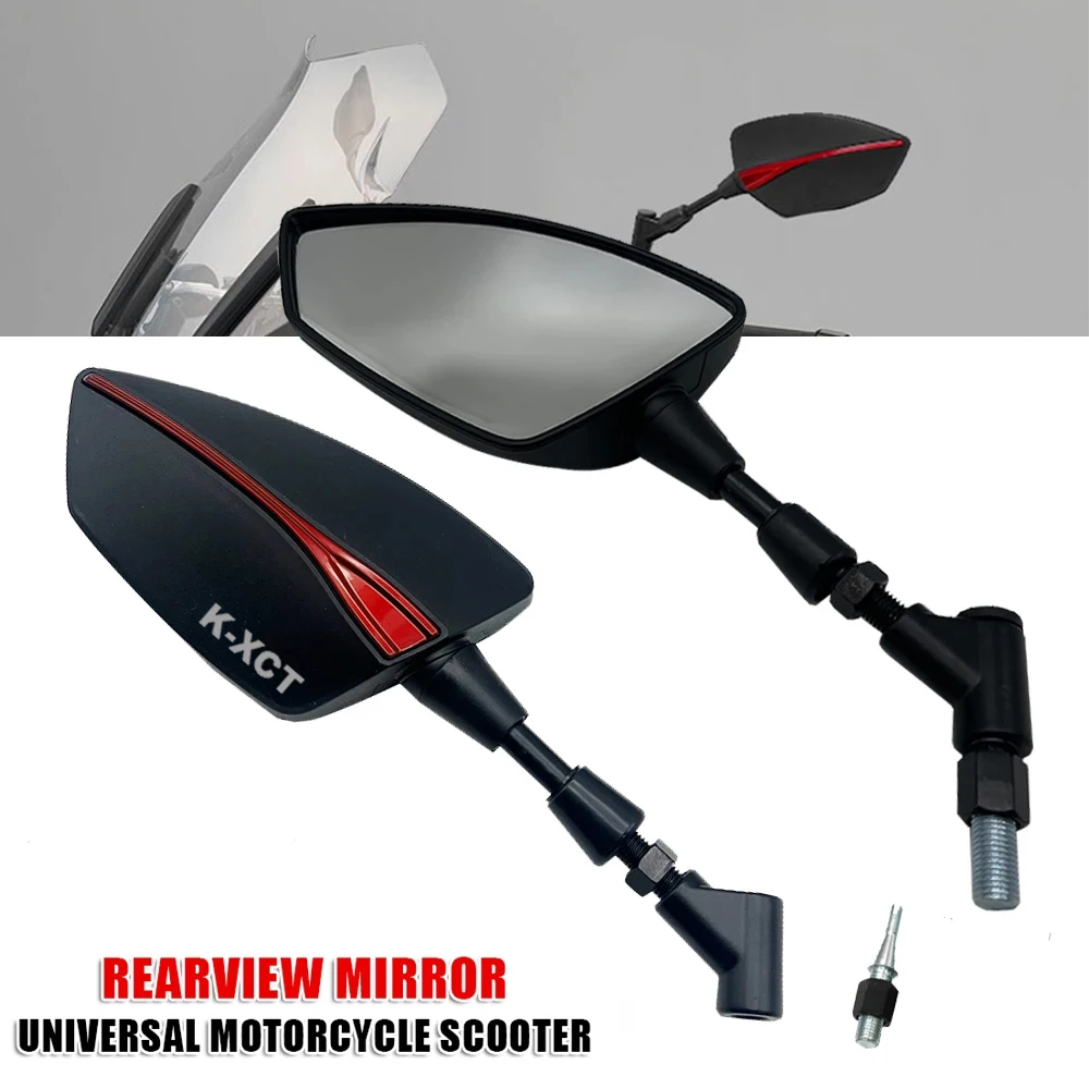 

For KYMCO K-XCT 125 300 400 NIKITA 200/300I Motorcycle Motorbike CNC Mirror Rearview Rear Side Mirrors