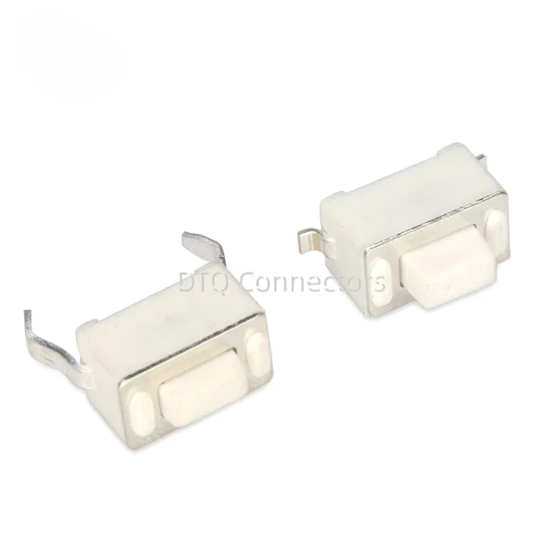 50pcs Light touch switch 4 pin patch 2 pin side press circuit board button small micro electronic small switch  button touch