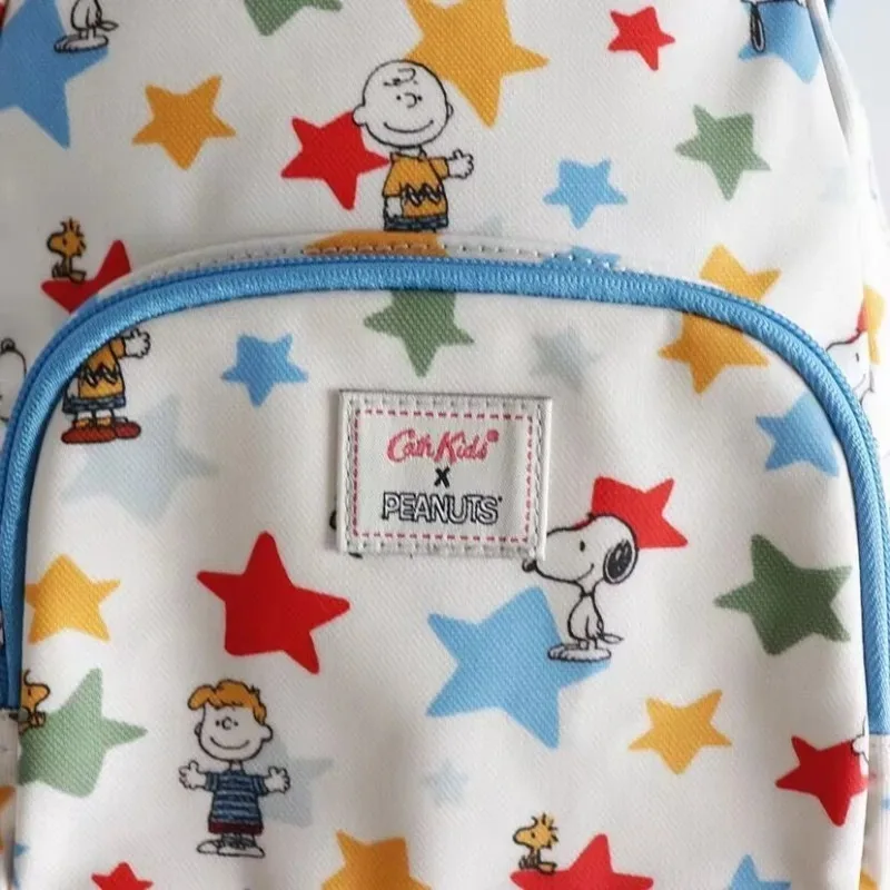 2026 New Snoopy Star Print Children’s Backpack Cute Cartoon School Bag Light Casual Backpack Boys and Girls School Bag view 2
