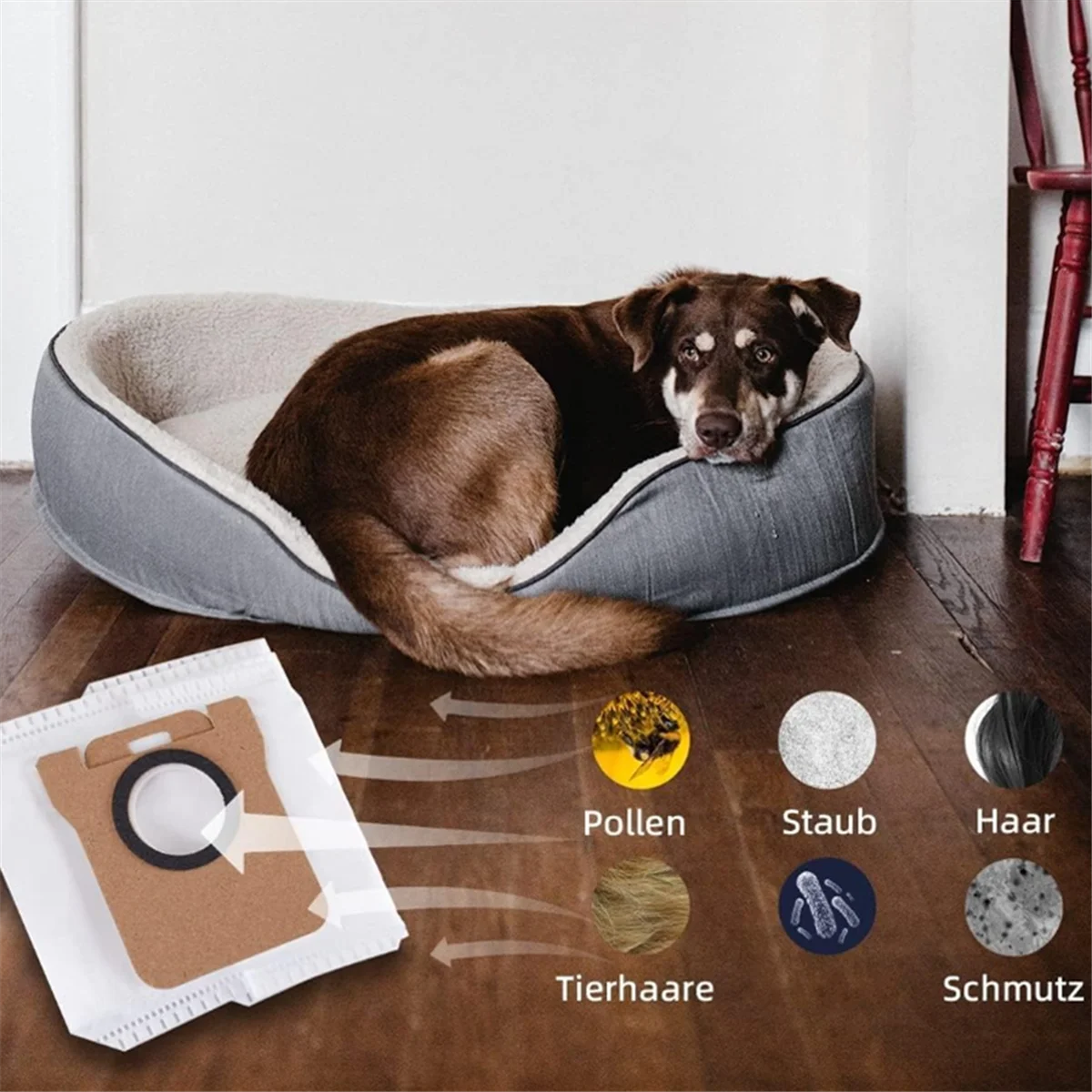 12 ชิ้นอะไหล่ทดแทนถุงเก็บฝุ่นสําหรับ Dreame Bot L30 Ultra เครื่องดูดฝุ่นหุ่นยนต์ขยะถุงเก็บฝุ่นถุงสกปรก