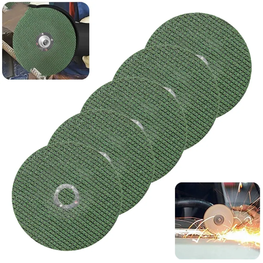 10Pcs Metal Cutting Blades 107MM 4 Inch Angle Grinder Polishing Saw Blade No Burr Resin Quick Cut Sanding Disc Special Wheel