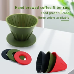 Portable Double-Sided Detachable Household Drip Coffee Filter Cup for Hand Brewed Outdoor Use
