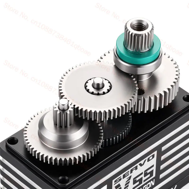 Xunjie V55 Remote-Controlled Model Accessories Waterproof Diving Brushless High-Pressure Servo 55kg High Torque Metal Teeth Rc