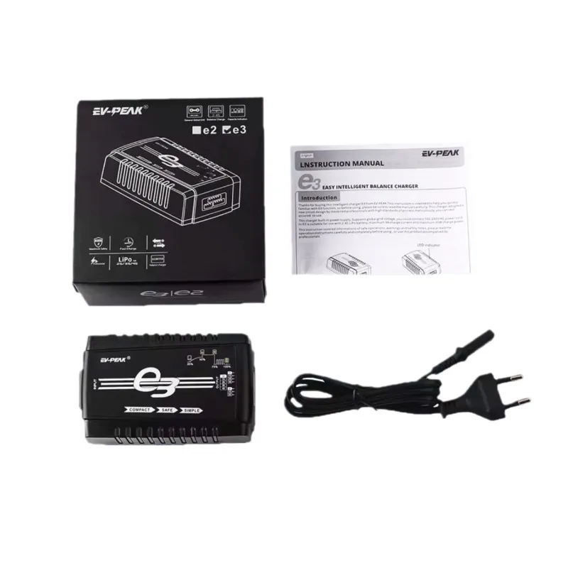 

EVPEAKE3 AC110-240V model aircraft lithium battery balance charger, remote control drone