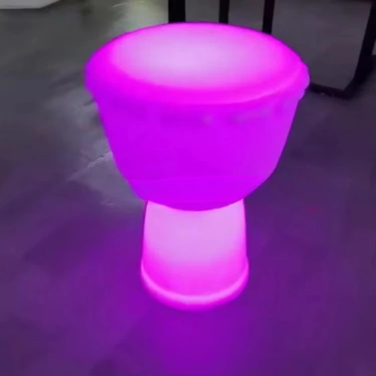 Sonic Drum Dynamic Optical Lighting Wave Interaction Portable Night Light Adventure Playground Drum Lamp Facility