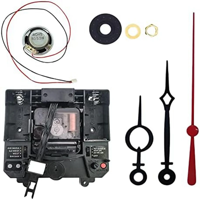 Quartz Pendulum Clock Movement, With Mobile Phoneaccessories Parts Repair Tool To Make Long Axis Replacement For Repair