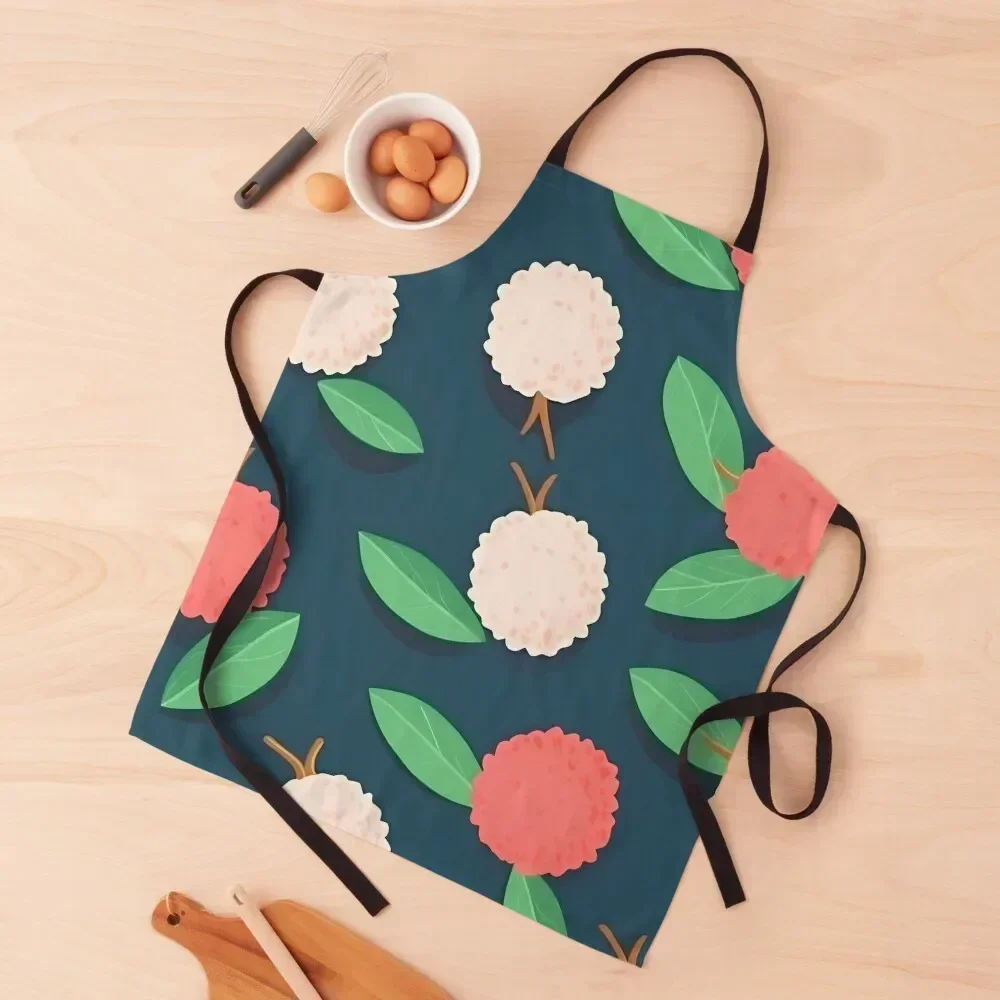 

Midnight Lychee Apron For Kitchen with pockets Hairdressing Hairdresser Accessories Teacher Apron