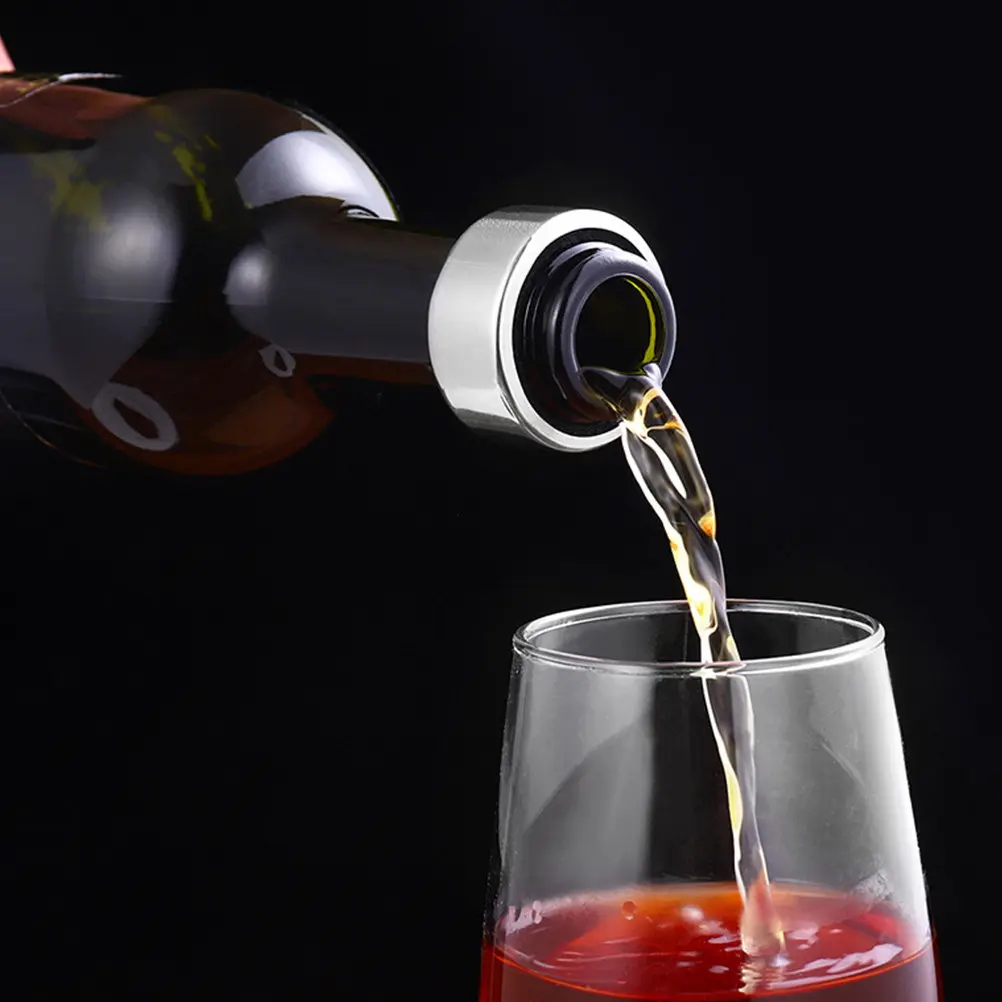 12Pcs Stainless Steel Wine Bottle Drip Collars with Absorbent Cloth Lining for Stain Protection Elegant Party Host Gift Wine
