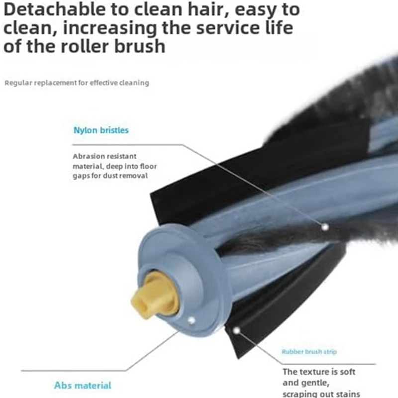 Комплект аксессуаров для Ecovacs Deebot T10 T20 X1 Omni/X1 Turbo/X1 Plus, детали для пылесоса, основные боковые щетки, тряпки для швабры