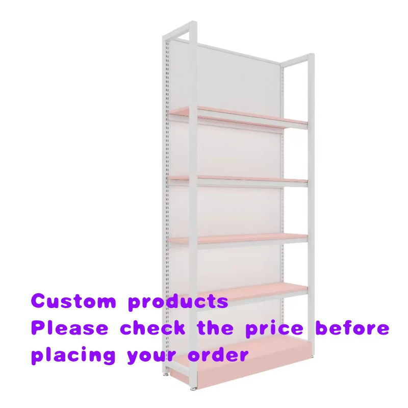 

custom.Factory Luxury Steel Wood Shelves Jewelry Earrings Necklace Bracelet Display Rack with Mirror Display Stand