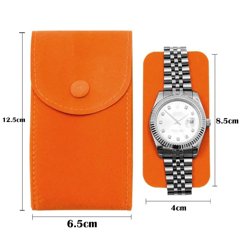 YIBIDUN Brand New Watch Storage Bag Portable Watch Bag Travel Watch Box Storage Box Green/Brown/Green image 2