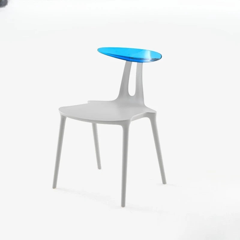 

Minimalist Home Luxury Dining Chair Non-Acrylic Transparent Chair Red Premium
