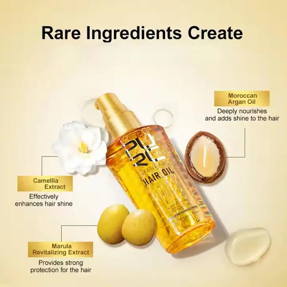 زيت الشعر الأحماض الأمينية الطبيعية العناية بالشعر جوهر رذاذ تحسين إصلاح الشعر تزايد الشعر مجعد السلس زيت مصل جاف F0I1