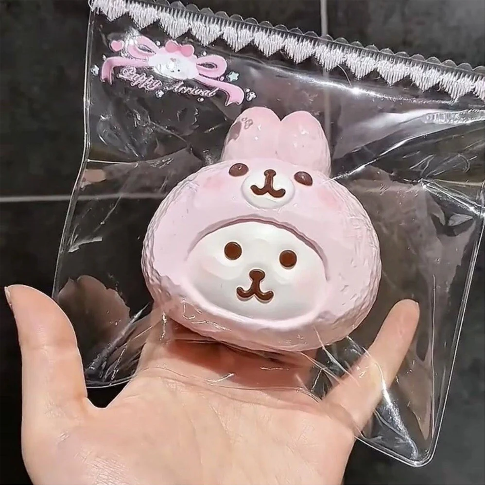 Handmade Silicone Cute Animal Design Squishy - Super Soft Slow Rebound Squeeze Fidget Toy for Stress And Anxiety Relief in Adult