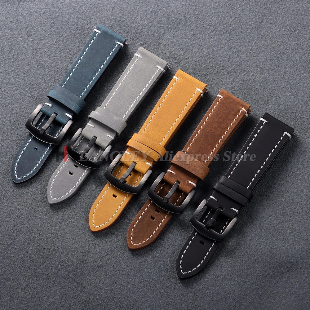 Cowhide Genuine Leather Watch Band 18mm for CASIO for F91W W-800H SGW400 F84 F105/108 A158/168 AE1200/1300 Men's Wrist Bracelets image 3