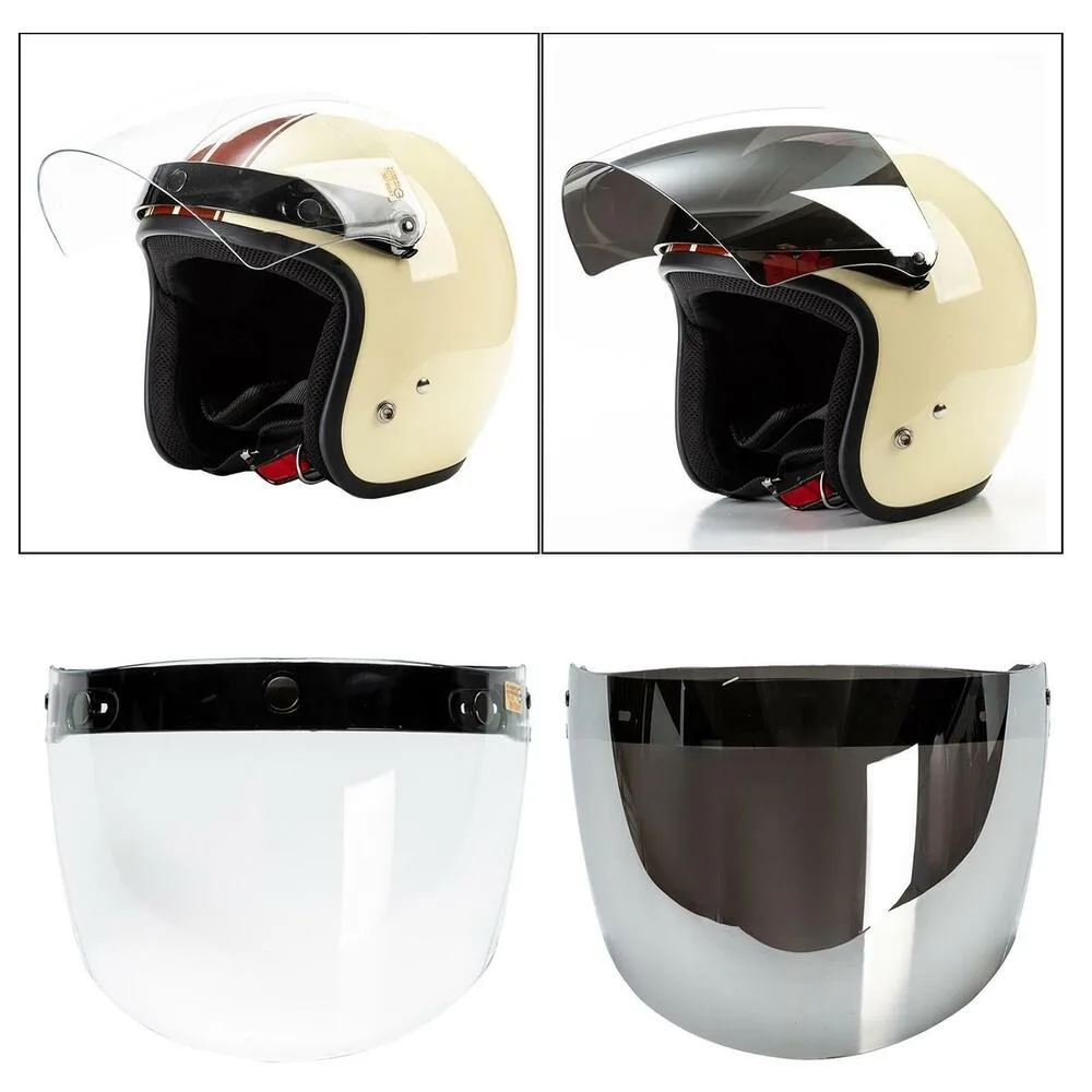 Visera de casco con protector contra el viento, cara completa - imagen 4